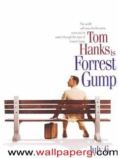 Tom hanks is forrest gump