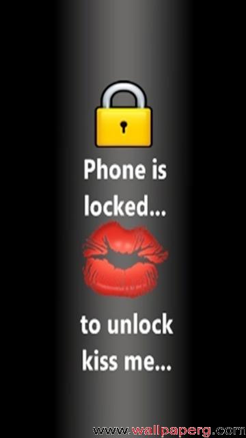 Kiss me to unlock