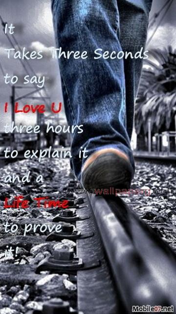 I love you life time