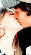 Kissing couple