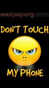 Don t touch my phone