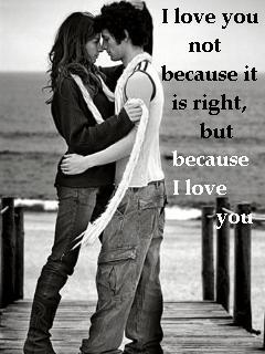 Love you is right