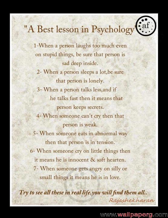 Psychology quote