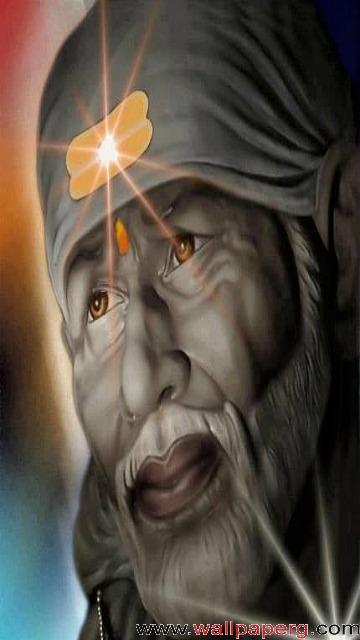 Download Saibaba wall hd - Spiritual wallpaper for your mobile cell phone