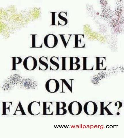 Facebook love possible