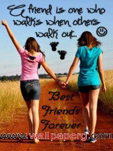 Cool  Wallpapers on Friend Forever   Saying Quote Wallpapers For Your Mobile Cell Phone