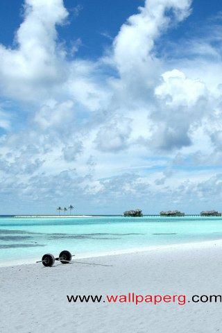 Beach clouds