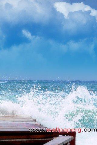 High tide