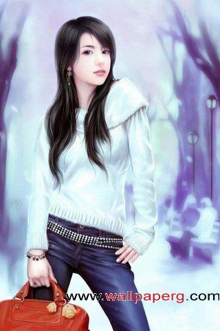 Download Stylish girl - Flirty girl with attitude for your mobile ...