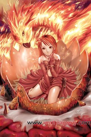 Download Phoenix - Manga girls for your mobile cell phone