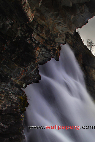 Rocky waterfall