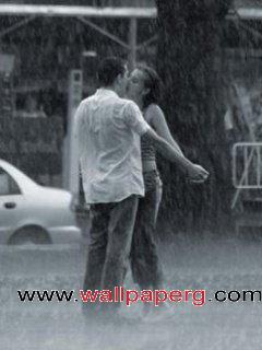 Kiss in the rain