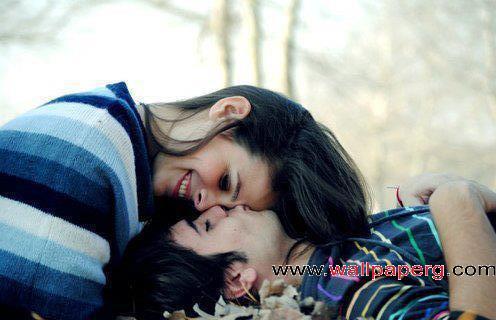 Sweet love in park
