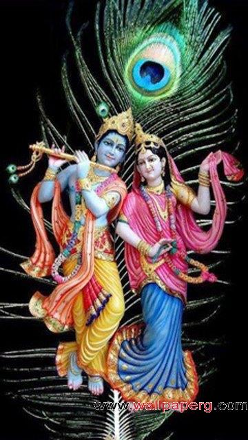 Download Krishna ji - Spiritual wallpaper- For Mobile Phone