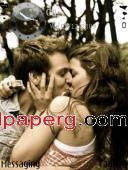 Kissing couple