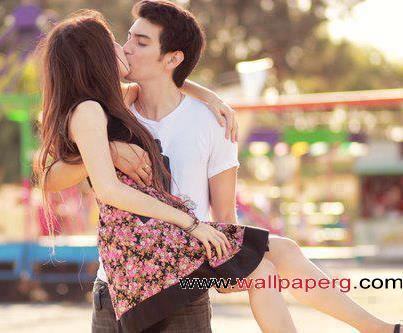 Cute kiss