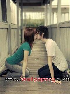 Emo kiss for name of love