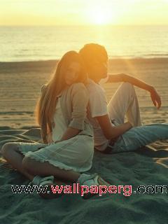 Shade of couple love light