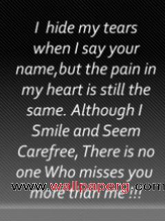  my tears