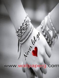 Never let go