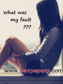 My fault