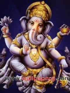 The lord ganesha