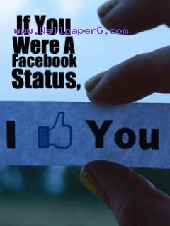 You were facebook status