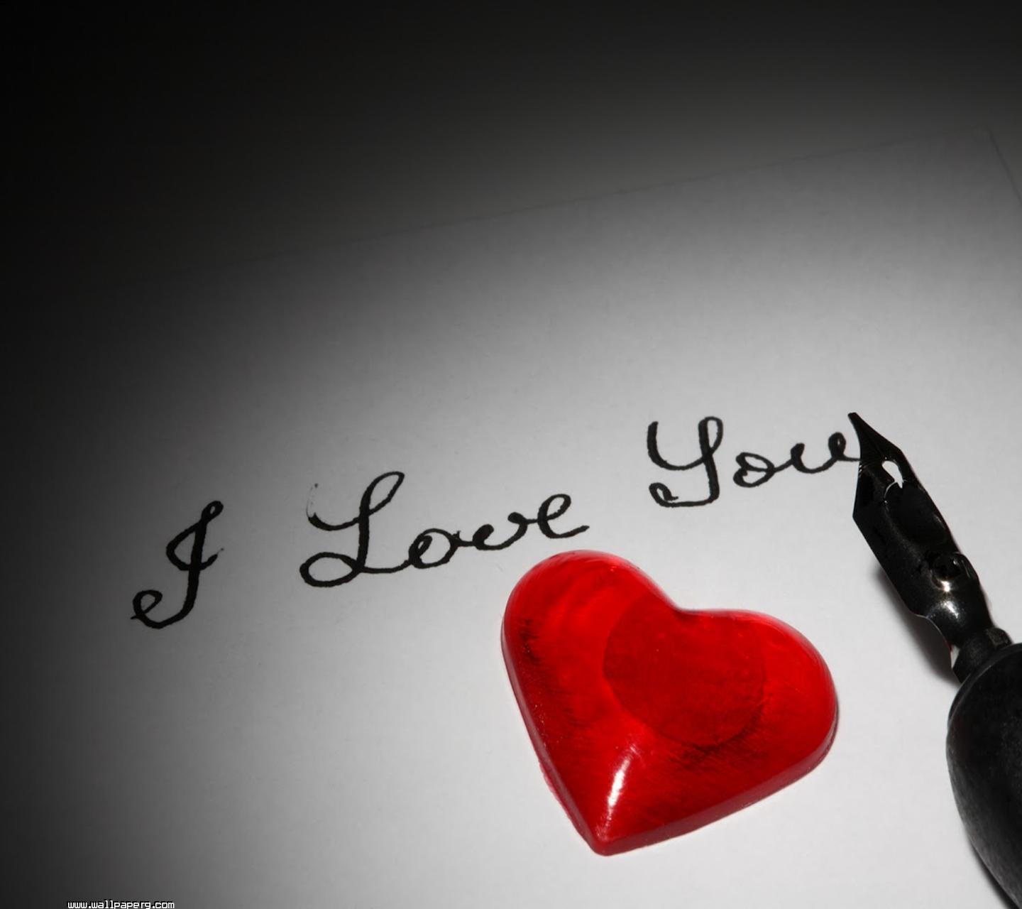 Download I love you(7) - Heart touching love quote for your mobile cell  phone