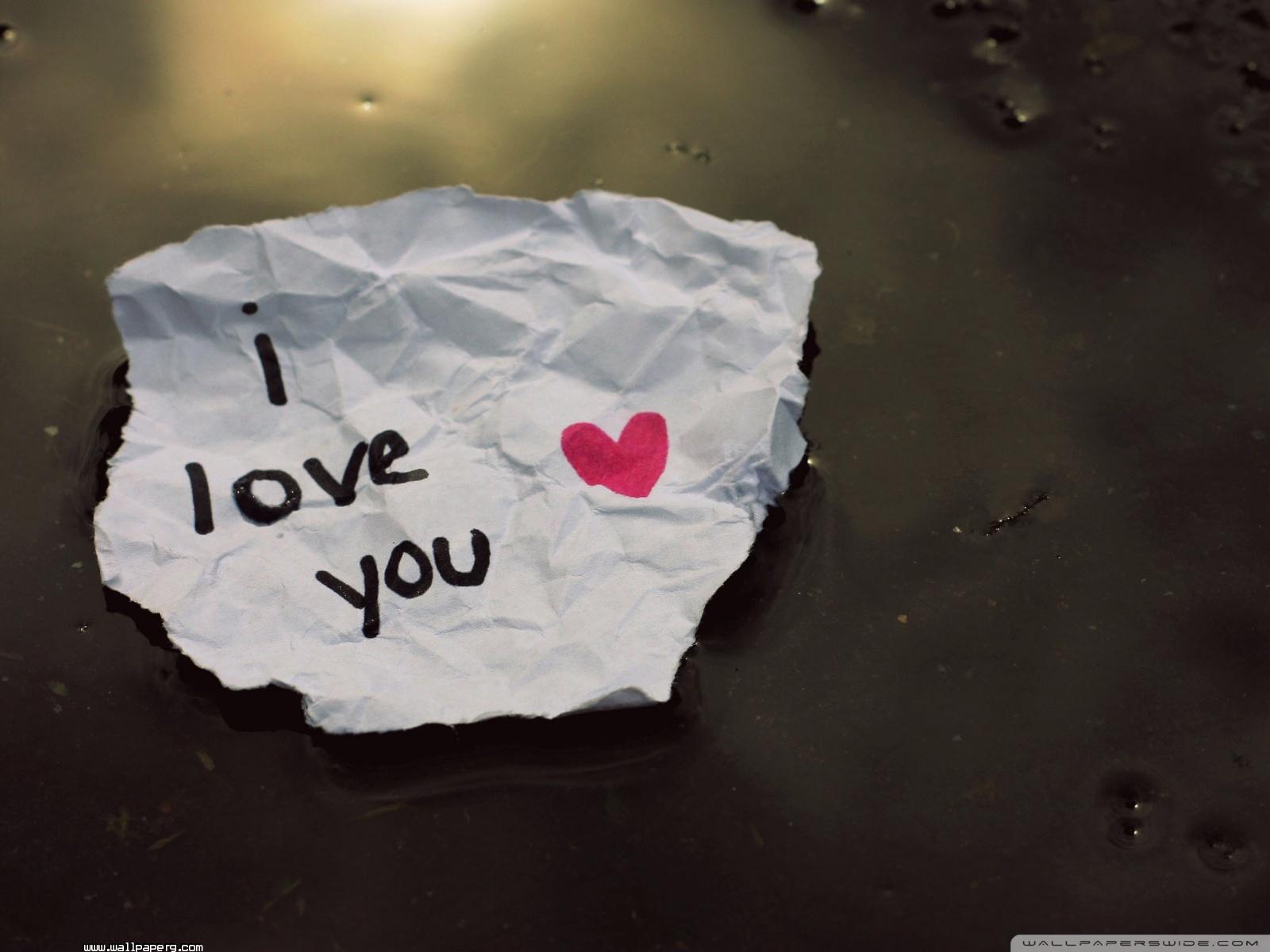Download I love you message wallpaper - Heart touching love quote for your  mobile cell phone