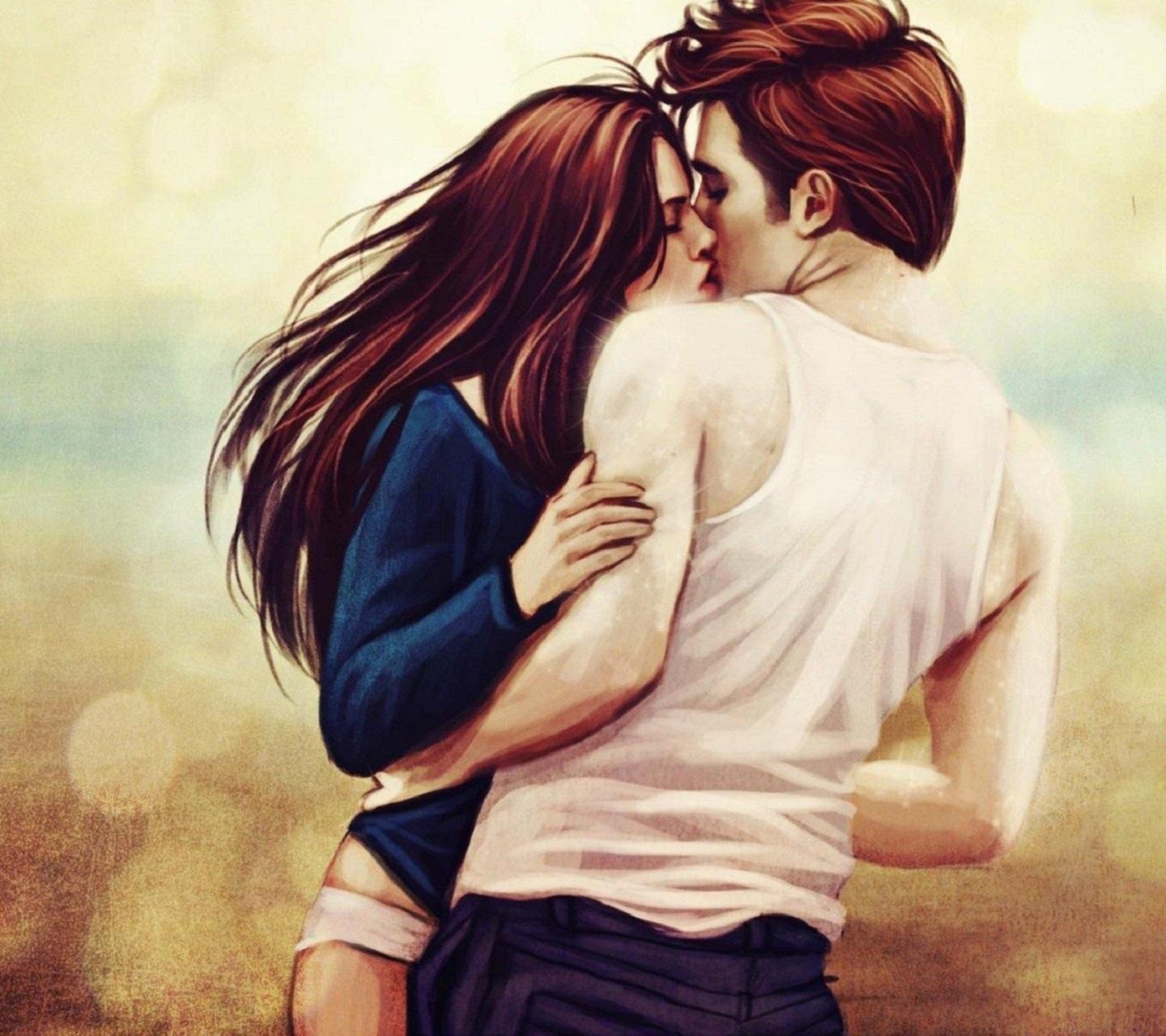 Download Edward and bella - Romantic couple wallpapers for your mobile cell  phone