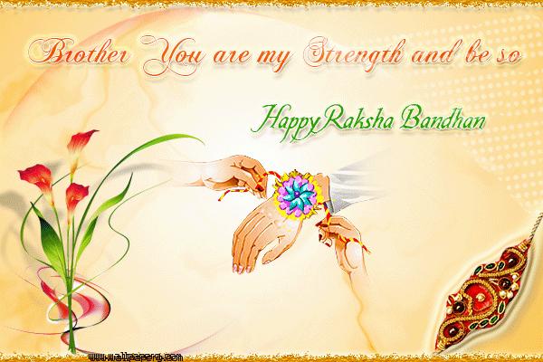 Download Brother you are my strength - Raksha bandhan wallpapers- For  Mobile Phone