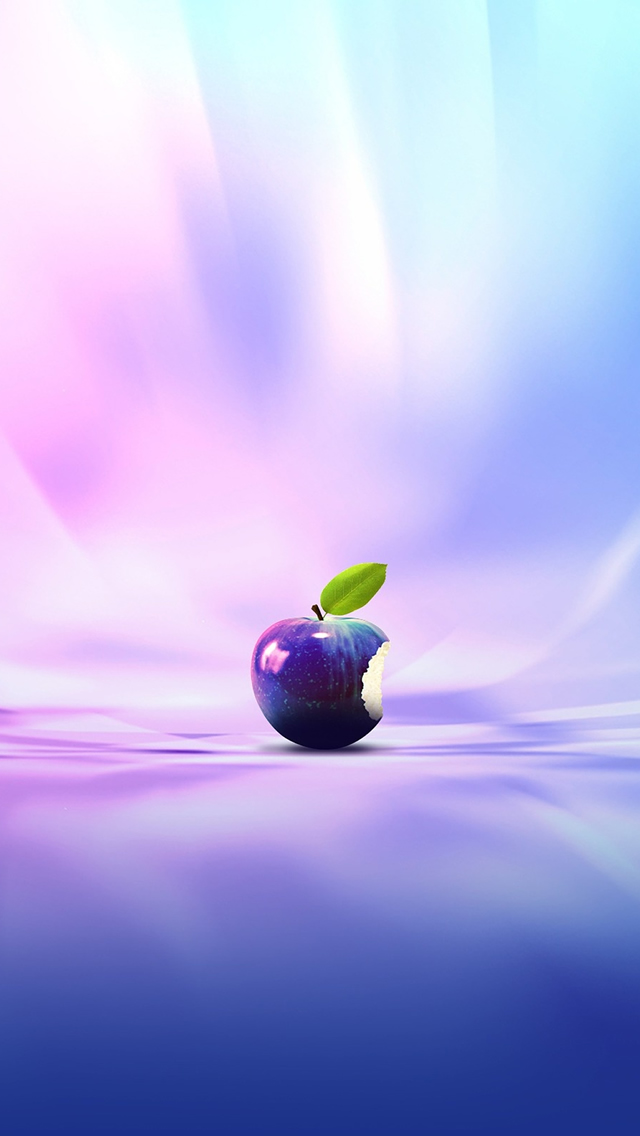 Download Purple apple iphone wallpaper - Whatsapp wallpapers- For Mobile  Phone