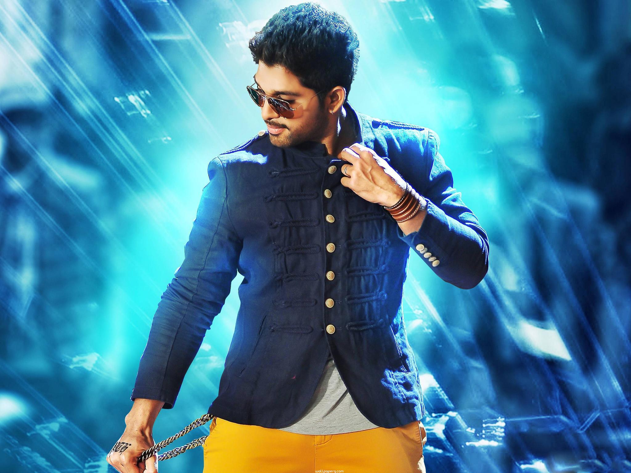 Download Allu Arjun Stylish Hd Wallpaper For Mobile Laptop Cool Actor Images For Your Mobile Cell Phone