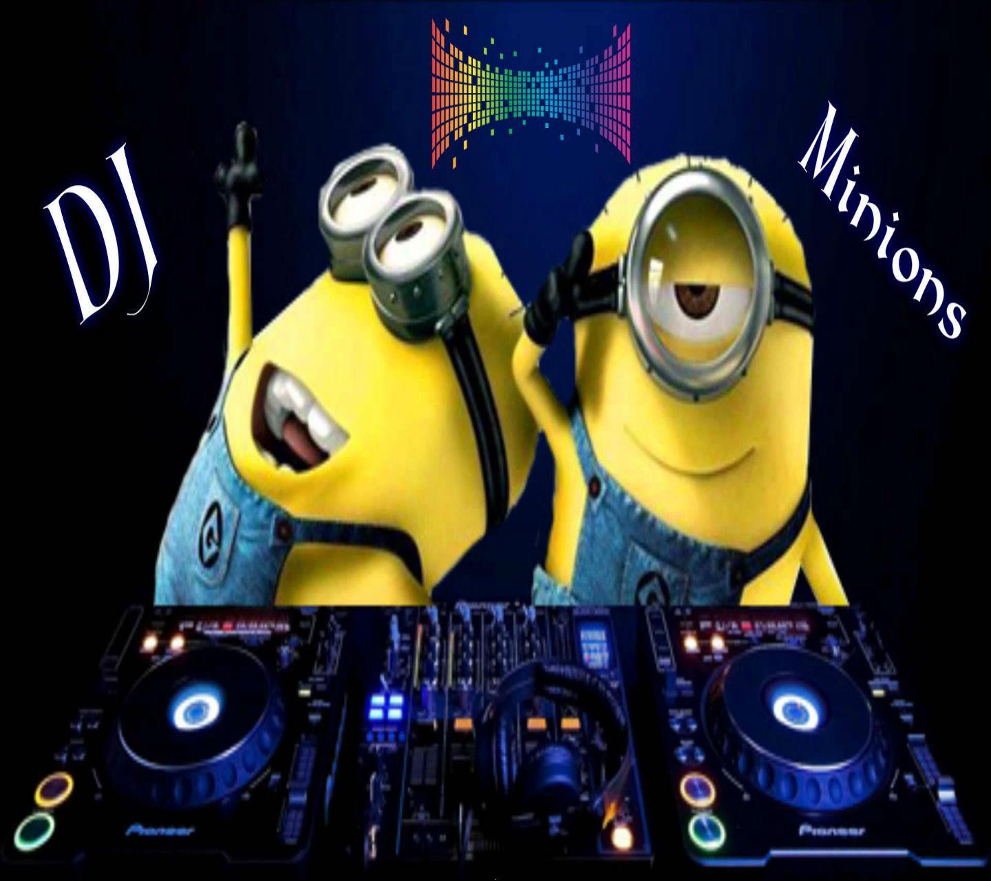 Download Dj minions - Funny wallpapers for your mobile cell phone