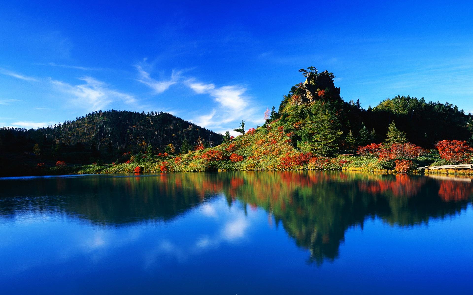 Download Autumn reflection japan - Nature and landscapes for your mobile  cell phone