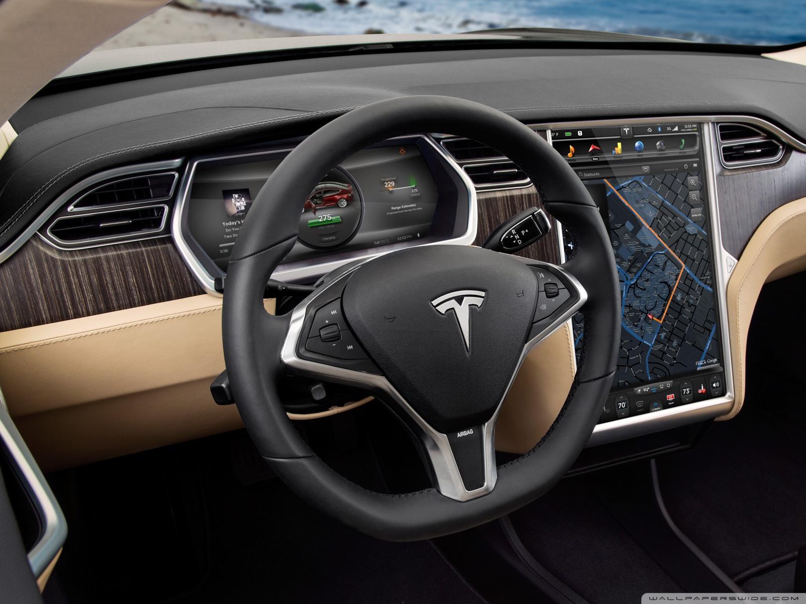 Download Tesla inside wallpaper - Cars wallpapers for your mobile cell phone