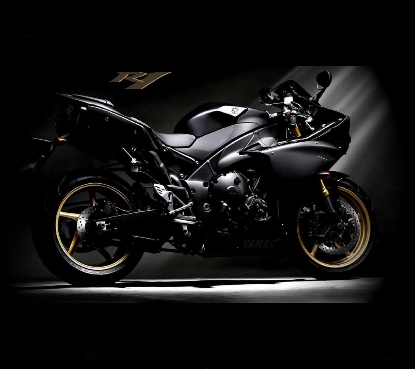 Download Yamaha r1 black - Cars wallpapers for your mobile cell phone