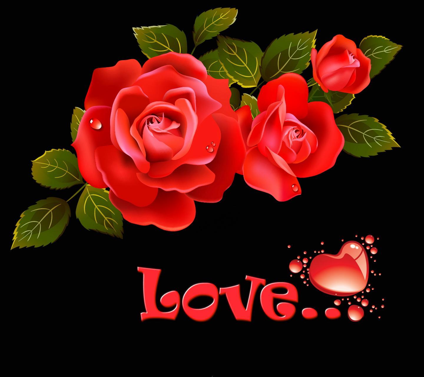 Download Love hd wallpaper for mobile 2 - Heart and rose hd wallpaper for  your mobile cell phone