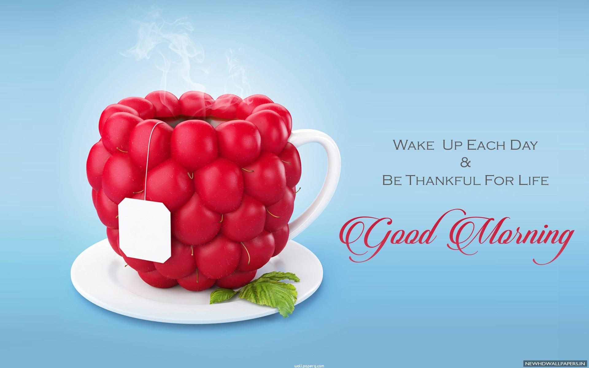 Download Sweet morning wishes cup image in hd - Good morning wallpapers for  your mobile cell phone