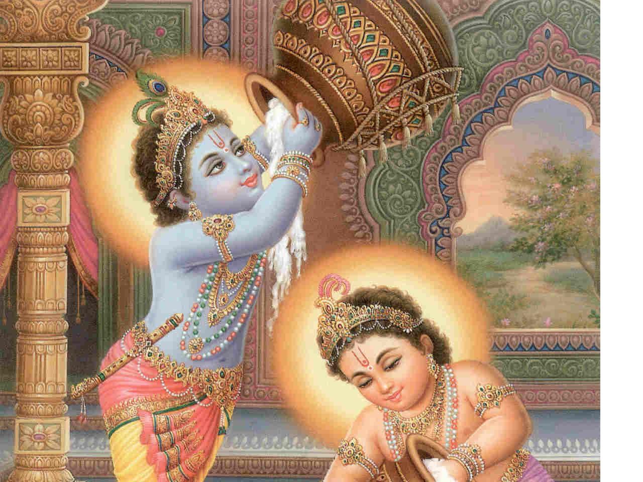 Download Krishna balram - Janmashtami wallpapers for your mobile cell phone