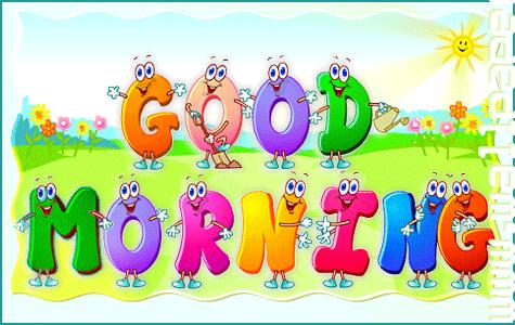 Download Good morning animation gif - Good morning wallpapers for your  mobile cell phone