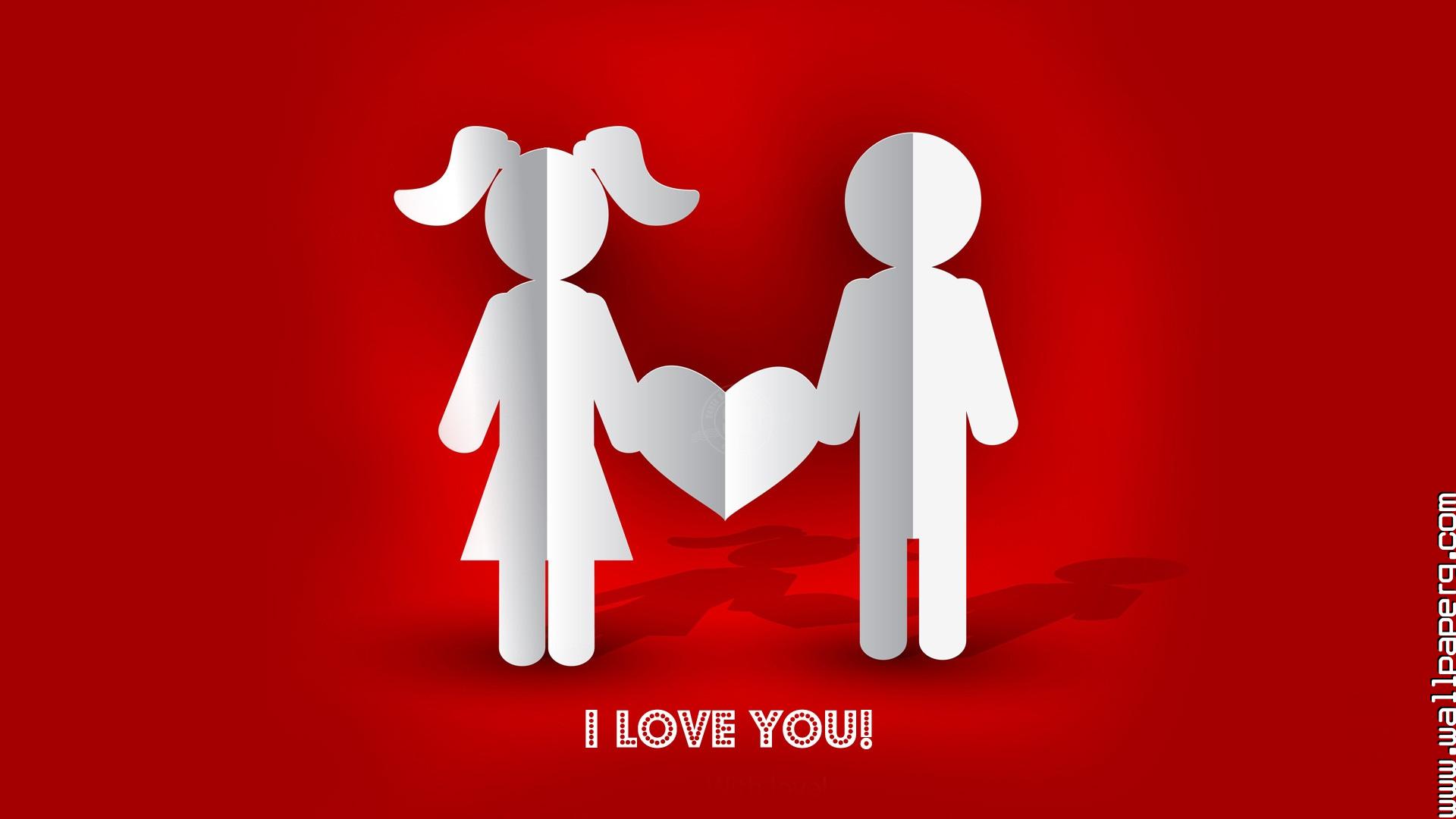 Download 3d couple i love you - Romantic wallpapers for your mobile cell  phone