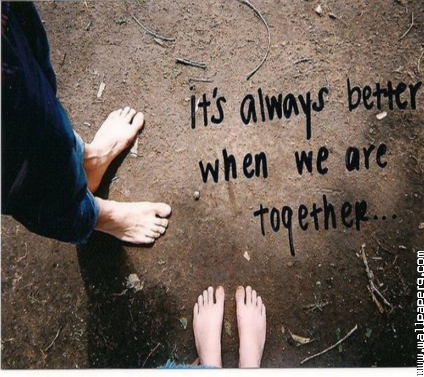 Download Better together - Romantic wallpapers for your mobile cell phone